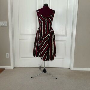 Marc Jacobs Stripped Evening/Cocktail Dress, beautifully draped